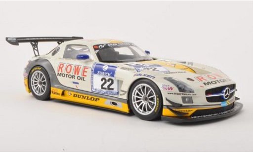 Mercedes SLS GT3 1/18 Minichamps AMG No.22 Rowe Racing 24h Nurburgring 2013 /Bastian modellini auto