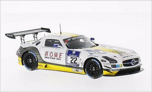 Mercedes SLS GT3 1/43 Spark AMG No.22 Rowe Racing 24h Nurburgring 2014 /M.Engel modellini auto
