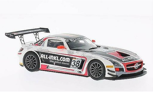 Mercedes SLS GT3 1/43 Minichamps AMG No.38 All-Inkl.Com. Munnich Motorsport FIA GT1 Weltmeister 2012 /Winkelhock modellini auto