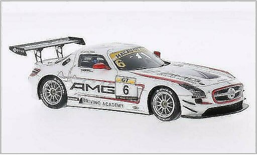 Mercedes SLS GT3 1/43 Spark AMG No.6 GT Cup GP Macau 2014 modellini auto