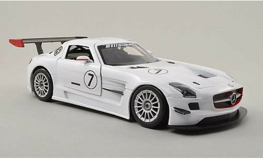 Mercedes SLS GT3 1/24 Motormax AMG No.7 modellini auto