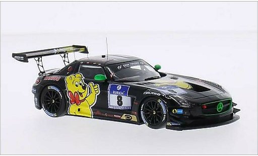 Mercedes SLS GT3 1/43 Minichamps AMG No.8 Team Haribo Racing Haribo 24h Nurburgring 2015 /M.Gotz modellini auto
