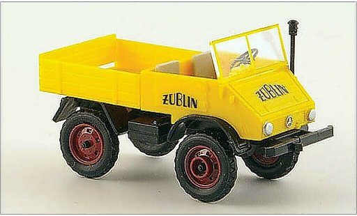 Mercedes Unimog Base 1/87 Epoche 30 PS Zublin modellini auto