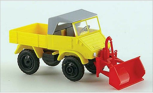 Mercedes Unimog 406-425 1/87 Epoche 411 giallo modellini auto