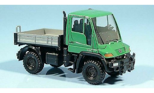 Mercedes Unimog Base 1/87 Wiking U 400 verde modellini auto