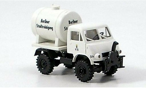 Mercedes Unimog 401-404 1/87 Brekina U 402 BSR con Tank modellini auto