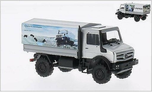 Mercedes Unimog U300-U5023 1/87 Busch U 5023 pianale/Plane modellini auto