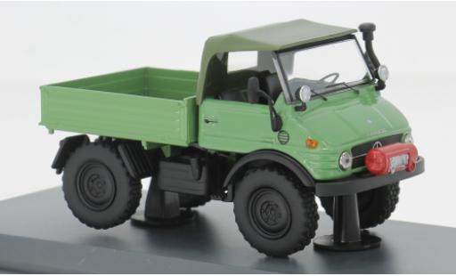Mercedes Unimog 1/43 Schuco U406 gr&uuml;n 1:43 modellino in miniatura