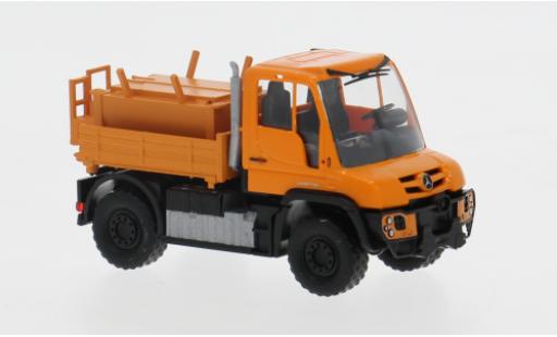 Mercedes Unimog 1/87 Busch U430 orange 2013 1:87 modellino in miniatura