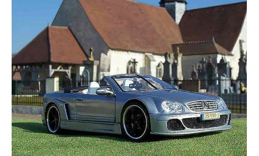 Mercedes Classe CL AMG DTM cabriolet 1/18 Maisto K street grigio modellini auto