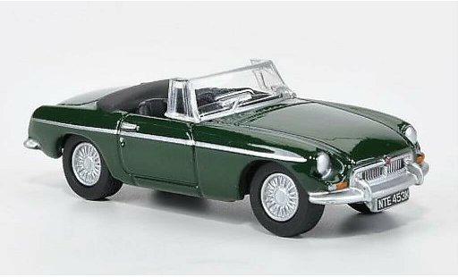 MG B Base 1/76 Oxford verde aperto 1970 modellini auto