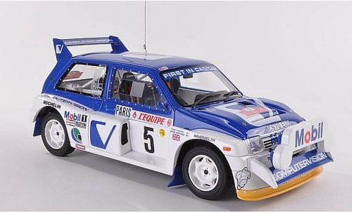 MG Metro 6R4 1/18 Ottomobile No.5 Computervision T.Pond/R.Arthur Rally Monte Carlo 1986 modellini auto