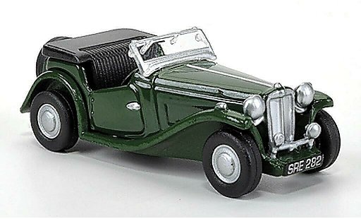 MG TC Base 1/76 Oxford verde 1949 modellini auto