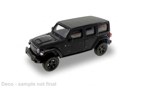 Jeep Wrangler 1/87 Micro City 87 schwarz 2017 1:87 modellino in miniatura