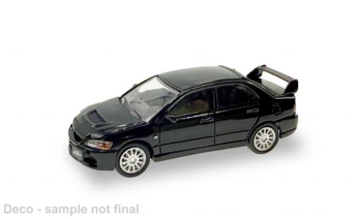 Mitsubishi Lancer 1/87 Micro City 87 Evo IX schwarz 1:87 modellino in miniatura
