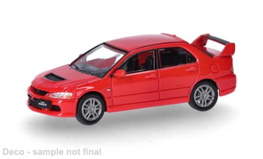 Mitsubishi Lancer 1/87 Micro City 87 Evolution IX rot 2005 1:87 modellino in miniatura