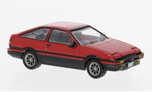 Toyota Corolla 1/87 Micro City 87 (AE86) rot/schwarz 1983 1:87 modellino in miniatura