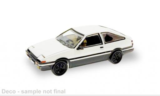 Toyota Corolla 1/87 Micro City 87 (AE86) weiss/schwarz 1:87 modellino in miniatura