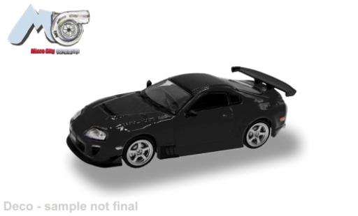 Toyota Supra 1/87 Micro City 87 schwarz 1:87 modellino in miniatura
