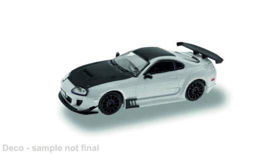 Toyota Supra 1/87 Micro City 87 silber/schwarz 1993 1:87 modellino in miniatura