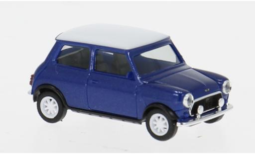 Mini Cooper 1/87 Herpa blau/weiss 1:87 modellino in miniatura