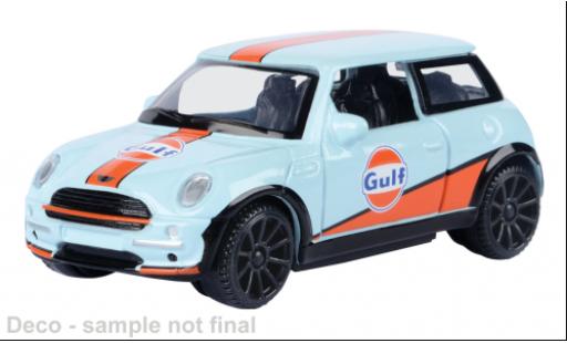 Mini Cooper 1/43 Motormax Gulf 1:43 modellino in miniatura