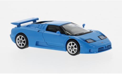 Bugatti EB110 1/64 Mini GT Super Sport blau 1995 1:64 modellino in miniatura