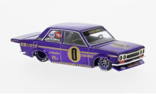 Datsun 510 1/64 Mini GT Pro Street Anniversary Edition violett 1:64 modellino in miniatura