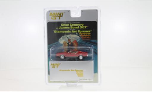 Ford Mustang 1/64 Mini GT Mach 1 rot 1:64 modellino in miniatura