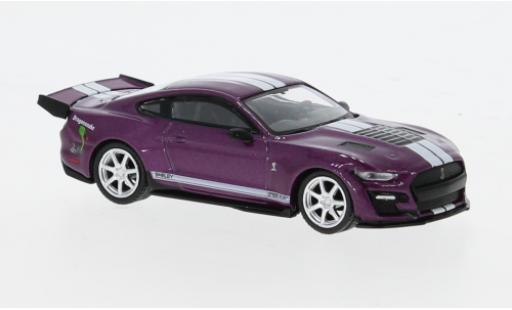 Shelby GT 1/64 Mini GT Ford Mustang 500 Dragon Snake violett 1:64 modellino in miniatura