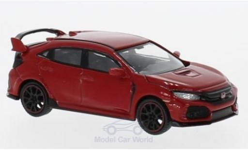 Honda Civic Type R 1/64 Mini GT Type R (FK8) rosso modellino in miniatura