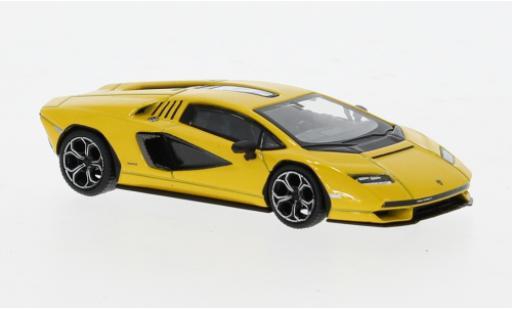 Lamborghini Countach 1/64 Mini GT LPI 800-4 gelb 1:64 modellino in miniatura