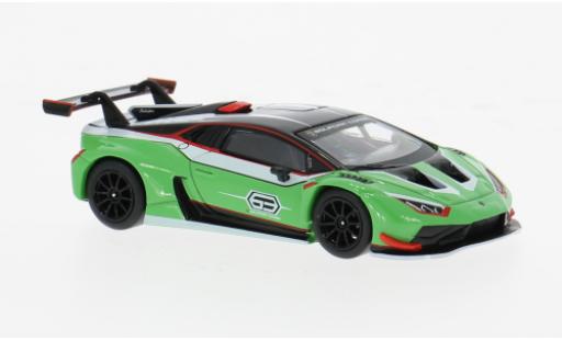 Lamborghini Huracan 1/64 Mini GT GT3 EVO 2 grün/Dekor 1:64 modellino in miniatura
