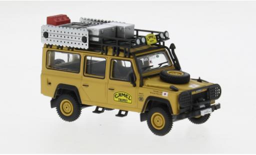 Land Rover Defender 1/64 Mini GT 110 gelb/Dekor 1989 1:64 modellino in miniatura