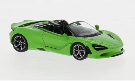McLaren 720 1/64 Mini GT S Spider grün 2024 1:64 modellino in miniatura