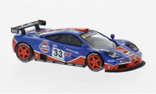 McLaren F1 1/64 Mini GT GTR 24h Le Mans 1996 #33 1:64 modellino in miniatura