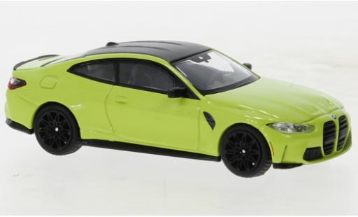 Bmw M4 1/64 Mini GT Competition (G82) la chaux modellino in miniatura