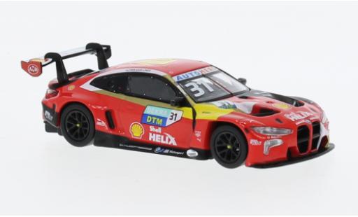 Bmw M4 1/64 Mini GT GT3 No.31 Schubert Motorsport S Helix DTM 2022 modellino in miniatura