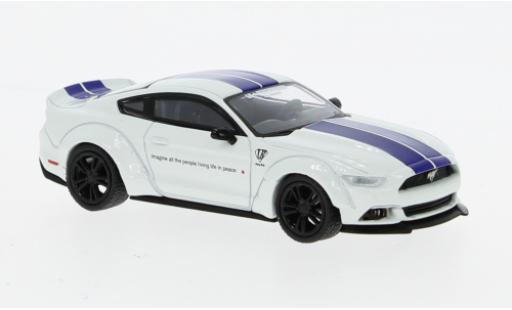 Ford Mustang 1/64 Mini GT GT LB-Works bianco modellino in miniatura