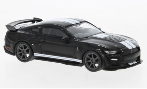 Shelby GT 500 1/64 Mini GT Ford Mustang nero modellino in miniatura