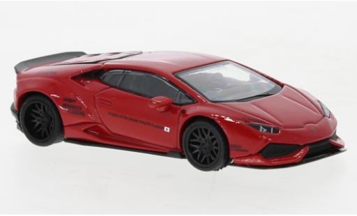 Lamborghini Huracan 1/64 Mini GT LB Works rosso modellino in miniatura