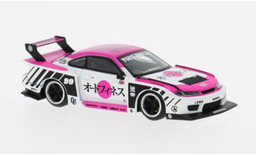 Nissan Silvia 1/64 Mini GT (S15) LB-Super Silhouette 2023 Auto Finesse #99 1:64 modellino in miniatura