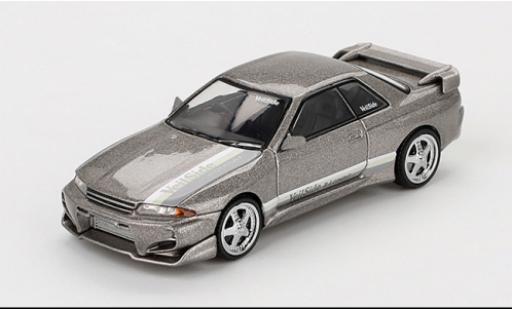 Nissan Skyline 1/64 Mini GT GT-R (R32) VeilSide Combat C-I grau 2011 1:64 modellino in miniatura