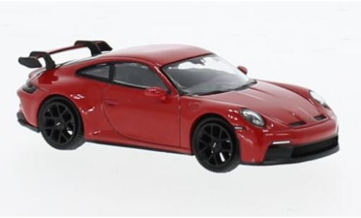 Porsche 992 GT3 1/64 Mini GT 911  rot 1:64 modellino in miniatura