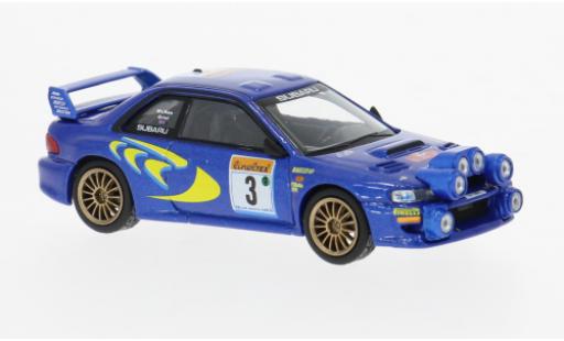Subaru Impreza 1/64 Mini GT WRC98 Rally Monte Carlo 1998 #3 1:64 modellino in miniatura