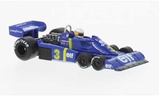 Tyrrell P34 1/64 Mini GT No.3 Formel 1 GP Schweden 1976 1:64 modellino in miniatura