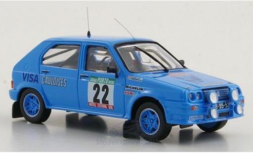 Citroen Visa 1/43 Mini Partes Chrono Gr.B No.22 Rallye Portugal 1983 /P.Almeida modellino in miniatura
