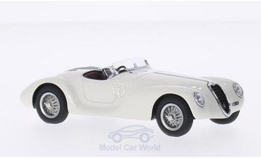 Alfa Romeo 6C 2500 1/43 Minichamps 2500 SS Corsa Spider bianco RHD 1939 First Class Collection modellino in miniatura