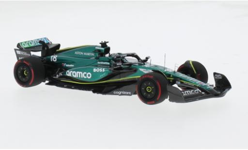 Aston Martin AMR2 1/43 Minichamps 4 No.18 Aramco F1 Team Aramco Formel 1 2024 1:43 modellino in miniatura