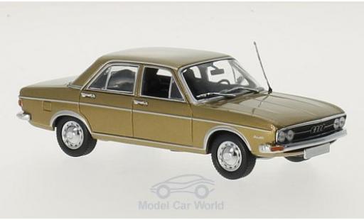 Audi 100 1/43 Minichamps gold 1969 modellino in miniatura